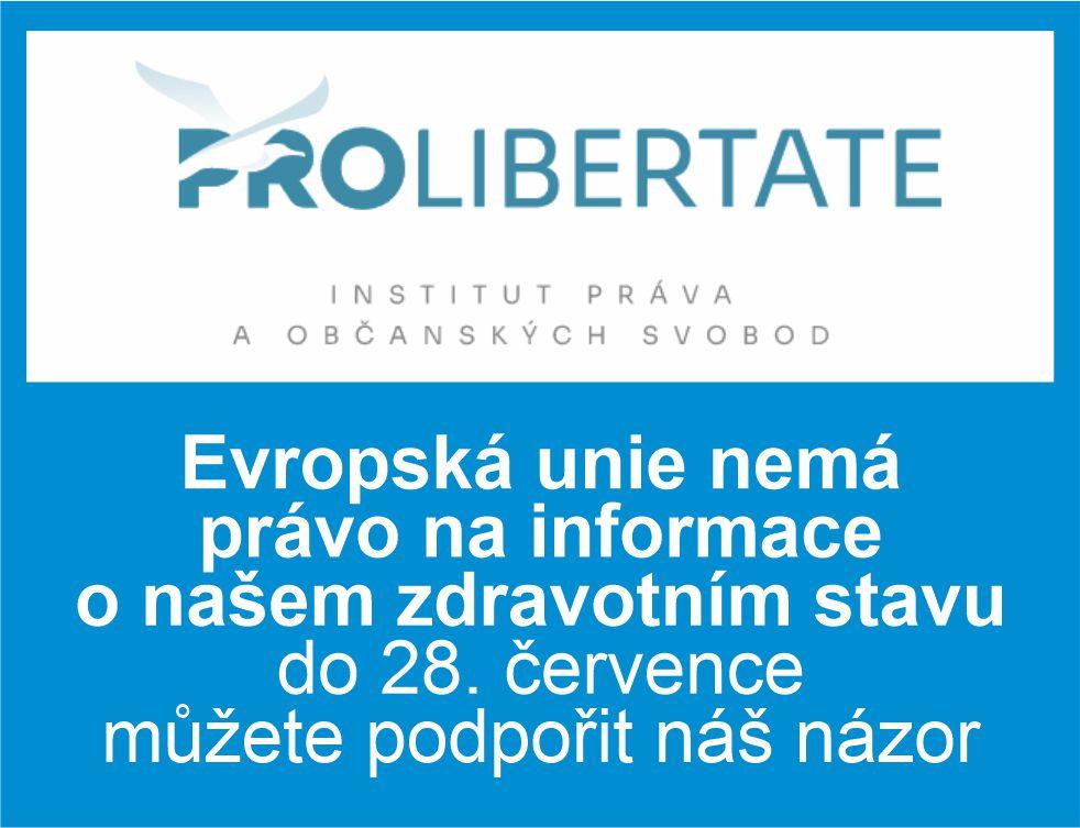 Evropská unie nemá právo na informace o našem zdravotním stavu