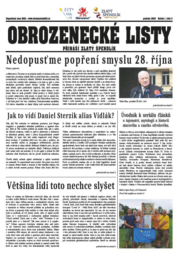 Obrozenecké listy / prosinec 2023
