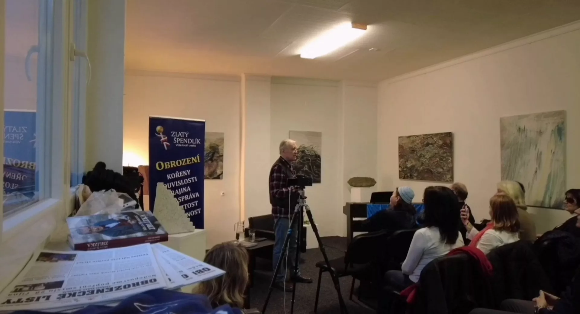 Beseda Milana Markoviče v Brně 8.3.2024